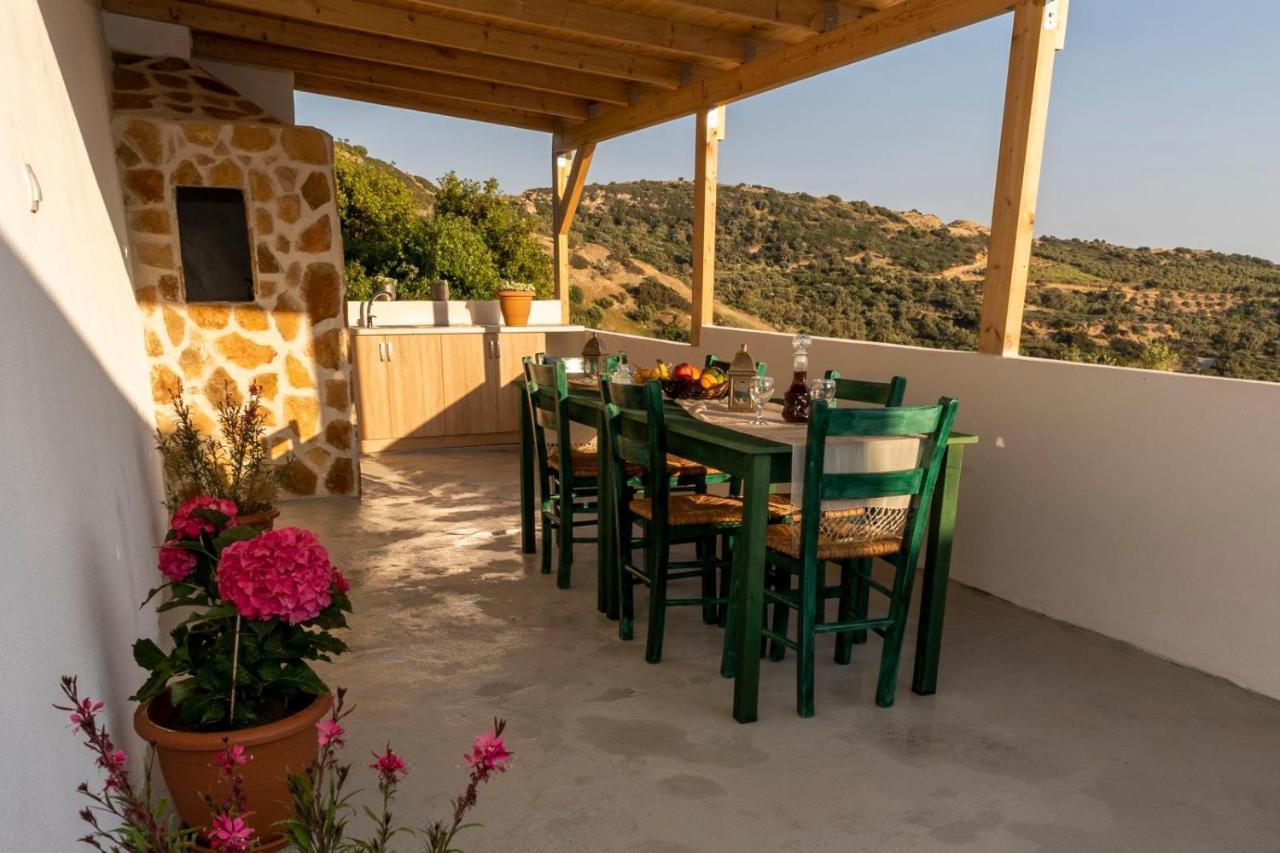 Mano'S House Villa Triopetra Exteriör bild