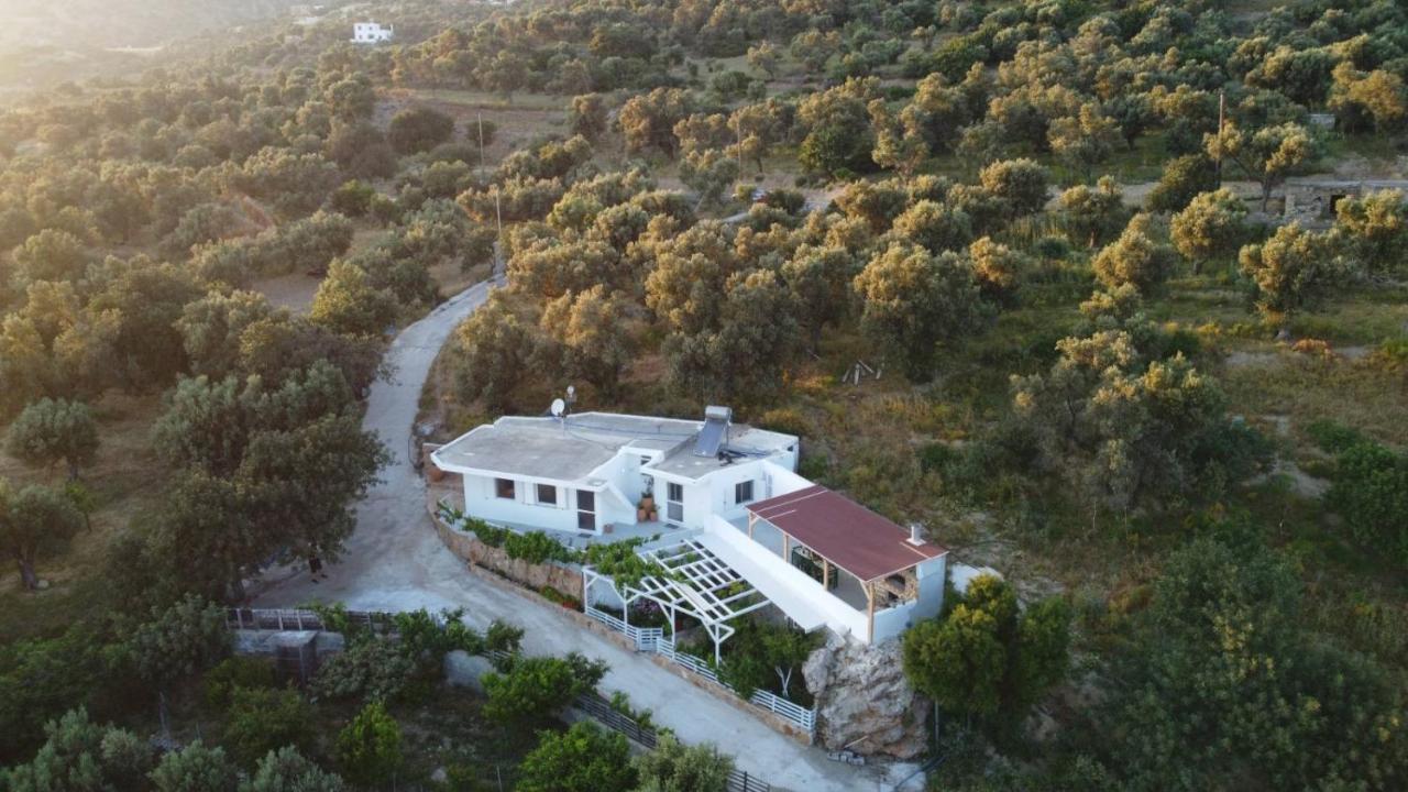 Mano'S House Villa Triopetra Exteriör bild